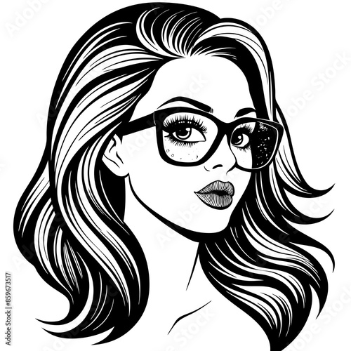 beautiful-woman--long-eyelashes--perfect-lips--coo