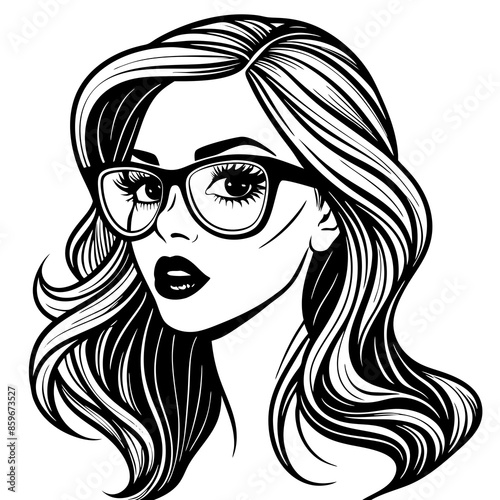beautiful-woman--long-eyelashes--perfect-lips--coo