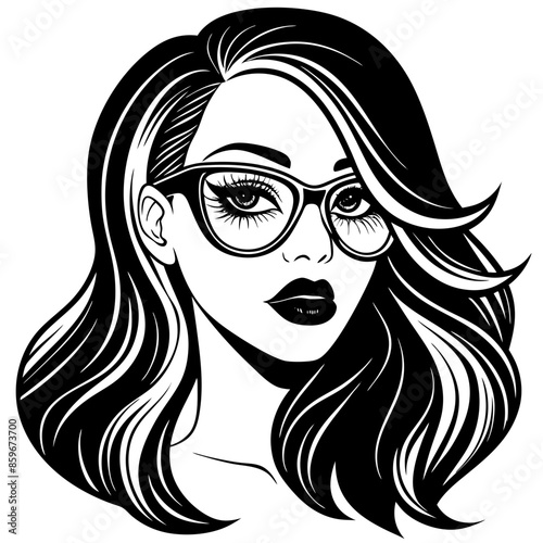 beautiful-woman--long-eyelashes--perfect-lips--coo