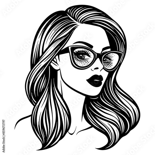 beautiful-woman--long-eyelashes--perfect-lips--coo