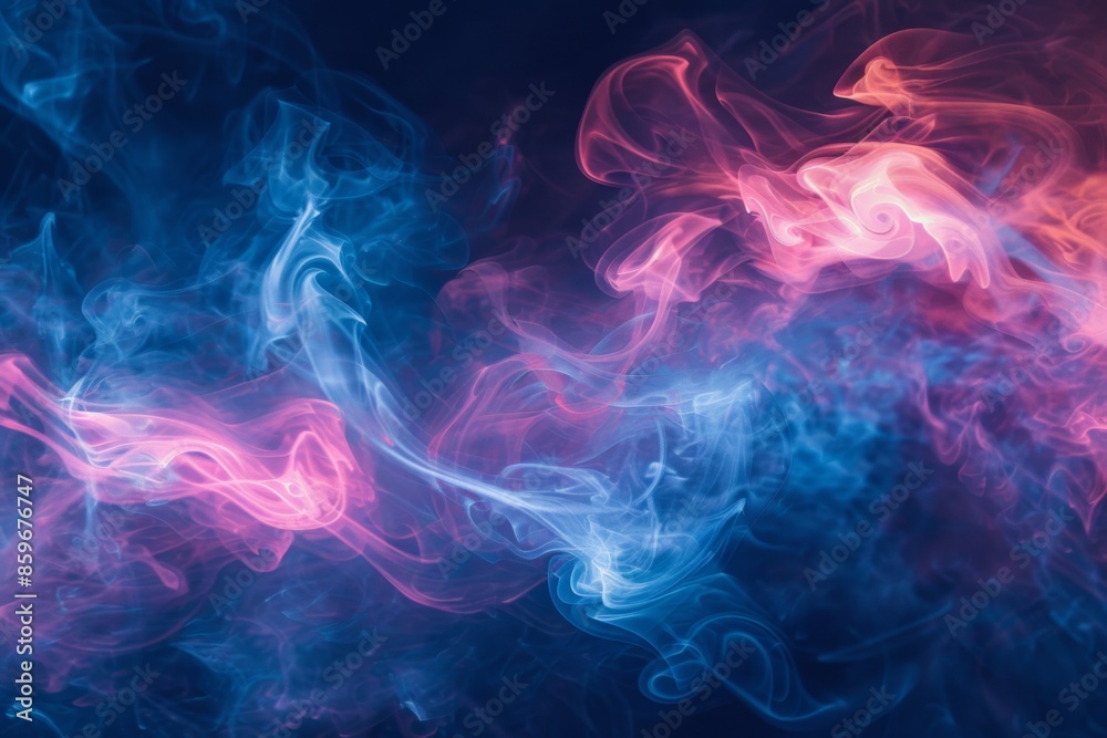 Fototapeta premium Colorful Smoke Abstract
