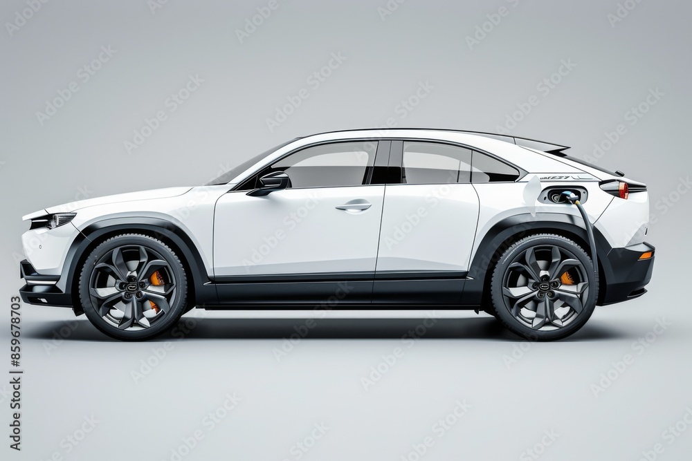 Electric SUV Side View Electric SUV Side View