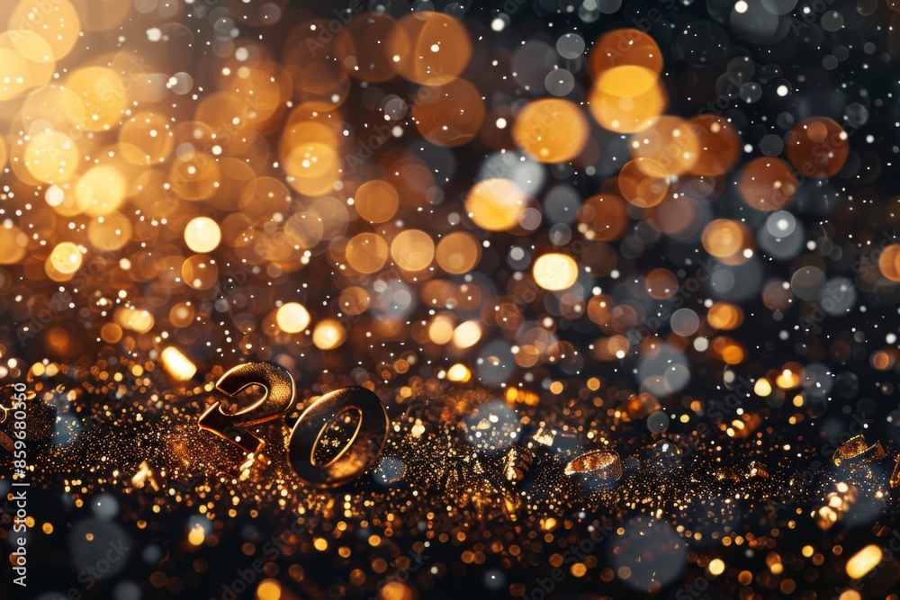 Golden Bokeh Celebration Golden Bokeh Celebration