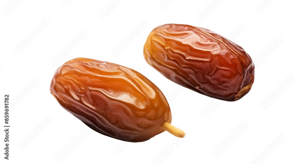 Studio shot of fresh medjool dried dates fruit on transparent background, ideal for culinary ingredient concepts. Studio shot of fresh medjool dried dates fruit on transparent background, ideal for culinary ingredient concepts.