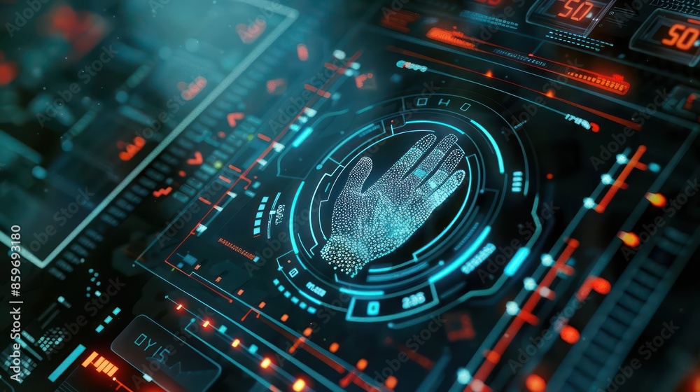Advanced biometric security system protecting a highvalue investment account Advanced biometric security system protecting a highvalue investment account