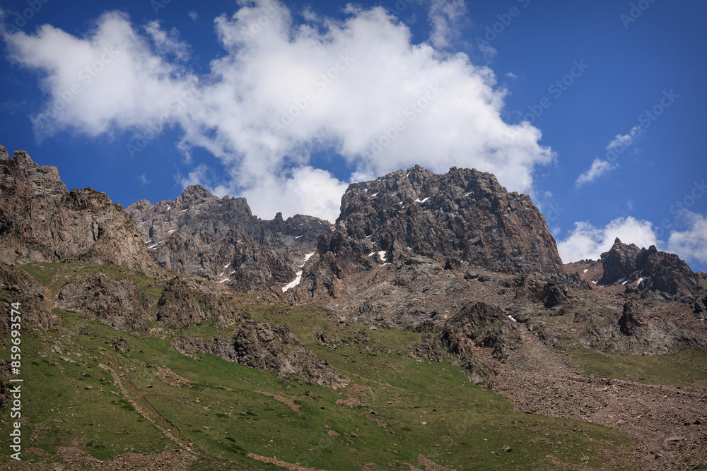 Fototapeta premium landscape with clouds