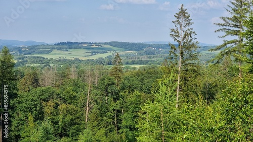 panoramic view on the eggeosthang near horn-bad meinberg