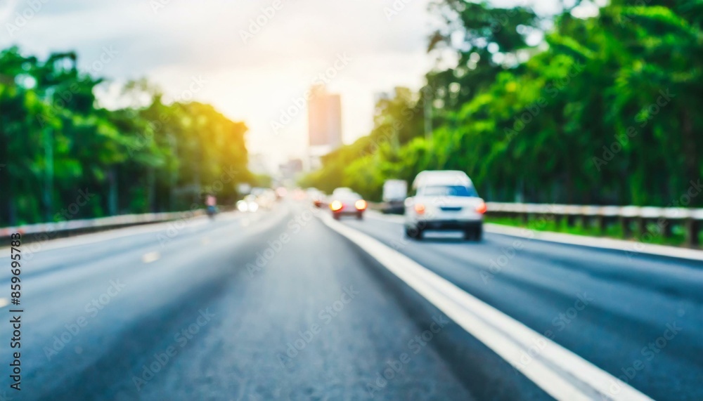 Traffic on the road,blurred image. Traffic on the road,blurred image.