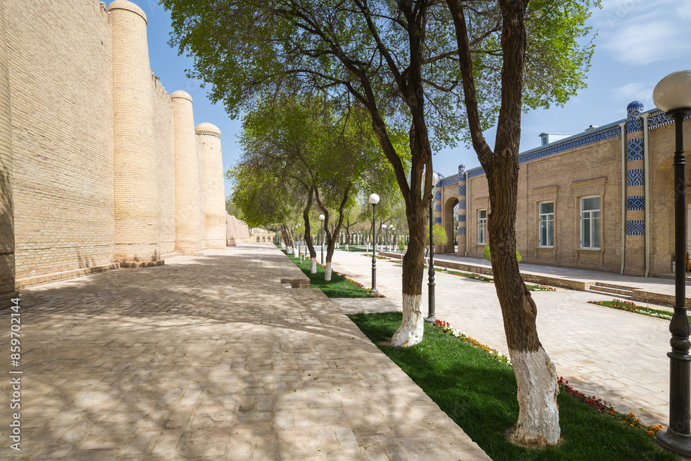 Nurullabai Palace in Khiva, Uzbekistan Nurullabai Palace in Khiva, Uzbekistan