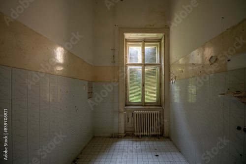 Wallpaper Mural Old historic haunted orphanage in an abandoned palace in Hungary Torontodigital.ca