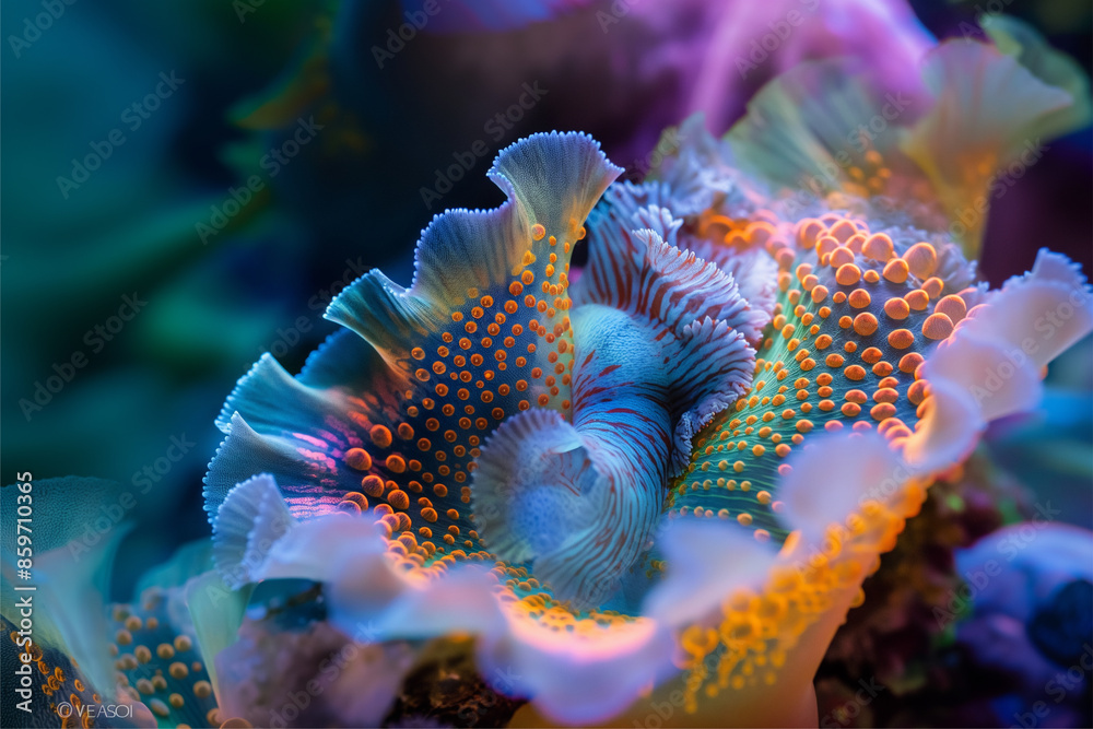 Obraz premium The extraordinary beauty of the underwater ecosystem