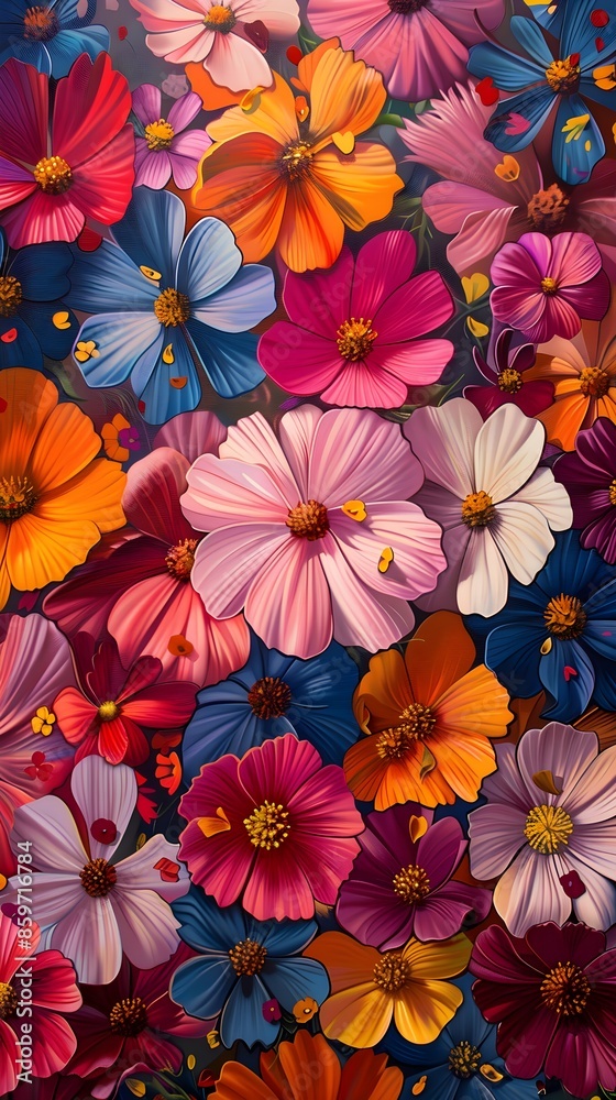 Symbolic Meaning of Fuchsia Cosmos Flowers