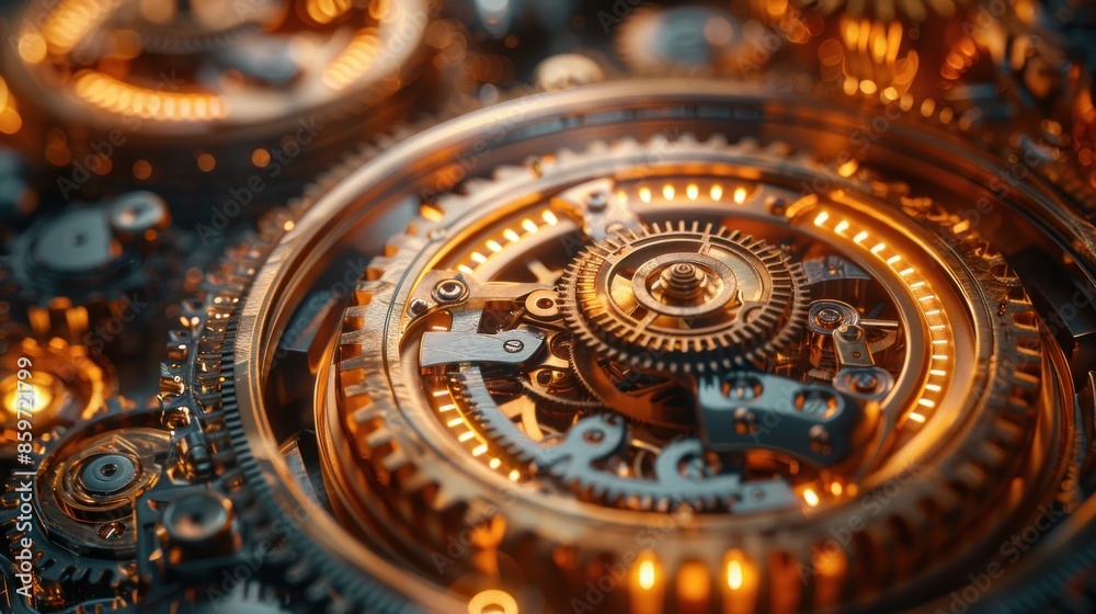 Intricate Gearing of a Complex Mechanism Intricate Gearing of a Complex Mechanism