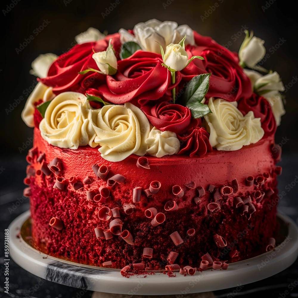 Elegant and Beautiful Cake. Elegant and Beautiful Cake.