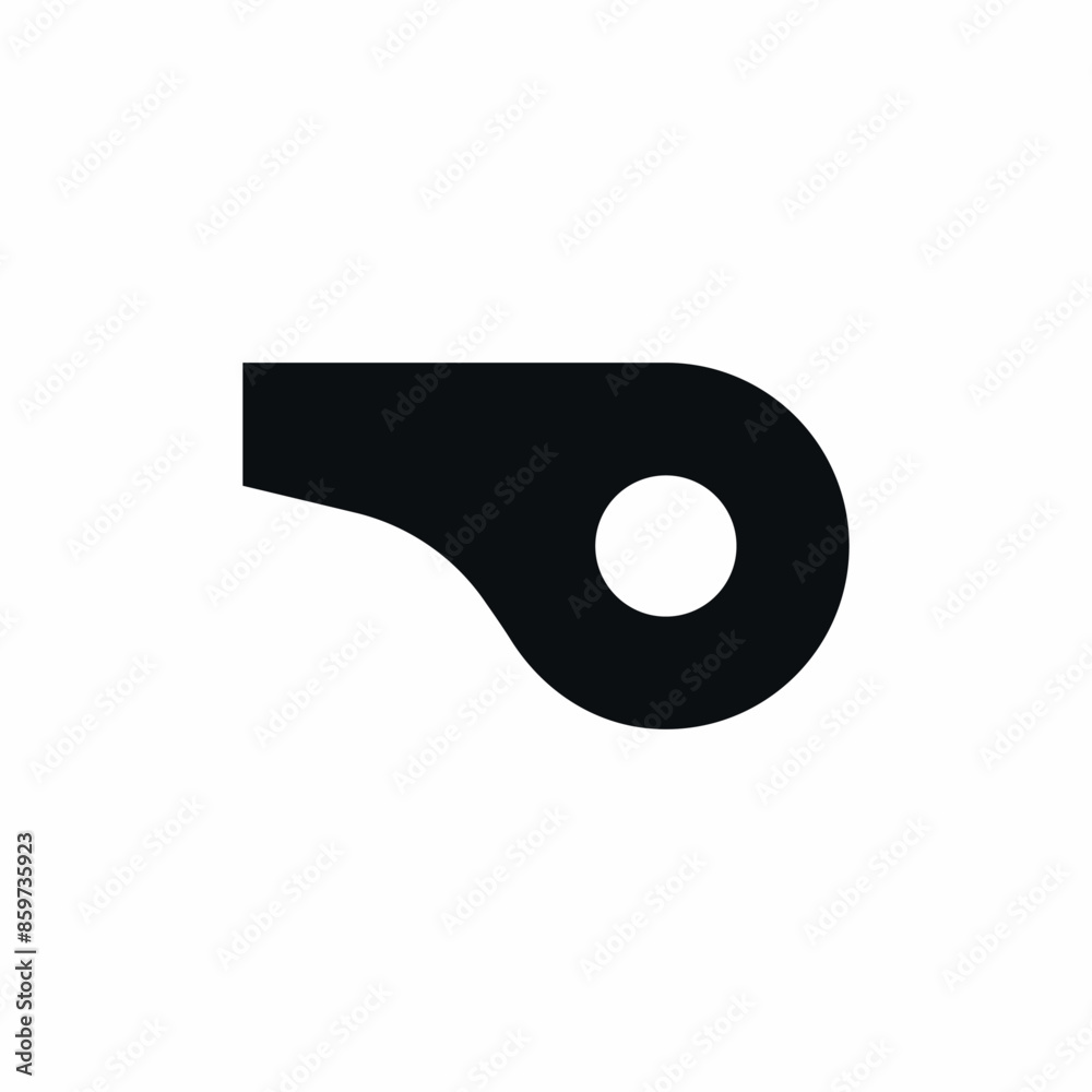 whistle sport referee blower icon whistle sport referee blower icon