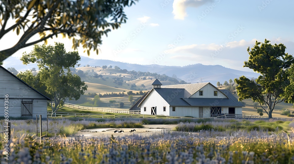 sustainable farm built with fiber cement siding, featuring advanced moisture and pest resistance, set in a pastoral landscape sustainable farm built with fiber cement siding, featuring advanced moisture and pest resistance, set in a pastoral landscape