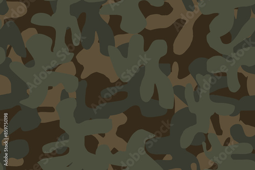 Camouflage Military Vector. Army Brown Grunge. Digital Beige Camouflage. Khaki Camo Print. Hunter Abstract Camoflage. Seamless Paint. Seamless Tree Spot. Urban Vector Pattern. Repeat Green Texture.