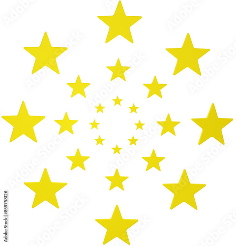 creative abstract yellow st...
