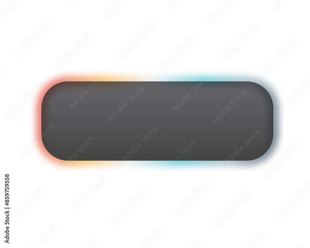 Neon color button. Line rectangle with blur gradient light effect. blurred texture transparent background. Web interface illustration of the internet site report contained in the photo. Neon color button. Line rectangle with blur gradient light effect. blurred texture transparent background. Web interface illustration of the internet site report contained in the photo.