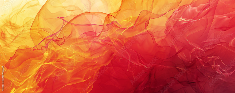 Abstract contemporary background with fluid, organic shapes in vibrant reds and yellows. The design features layered textures and subtle gradients, giving it a dynamic and energetic feel Abstract contemporary background with fluid, organic shapes in vibrant reds and yellows. The design features layered textures and subtle gradients, giving it a dynamic and energetic feel