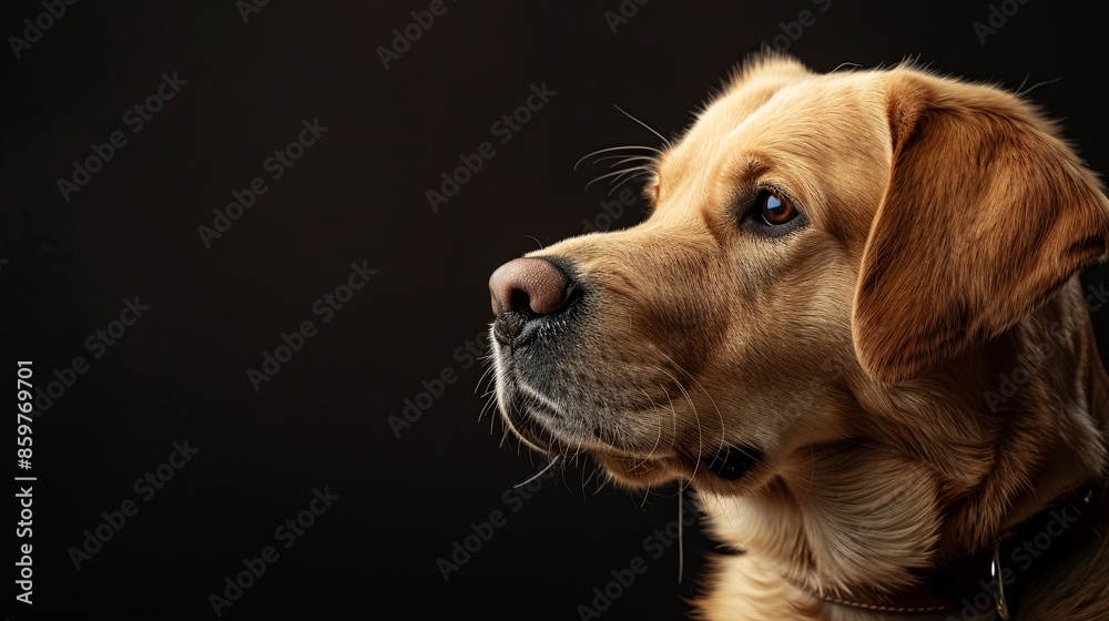 a dog with a dog collar a dog with a dog collar