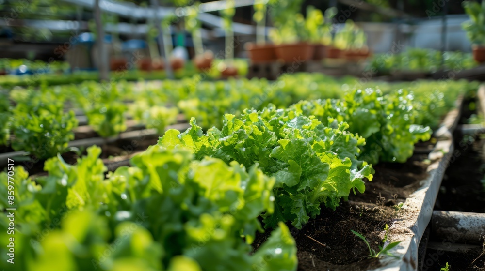 Vegetable plots in the city, vegetable gardens, healthy food Vegetable plots in the city, vegetable gardens, healthy food
