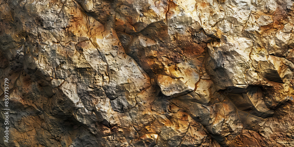 Mountain Stone: Close-Up Texture of Rough Mountain Rock, Highlighting Natural Textures and Earthy Tones Mountain Stone: Close-Up Texture of Rough Mountain Rock, Highlighting Natural Textures and Earthy Tones