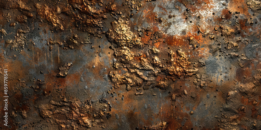 Industrial Metal: Close-Up Texture of Rusted Metal Surface, portraying Industrial Decay and Weathered Patina Industrial Metal: Close-Up Texture of Rusted Metal Surface, portraying Industrial Decay and Weathered Patina