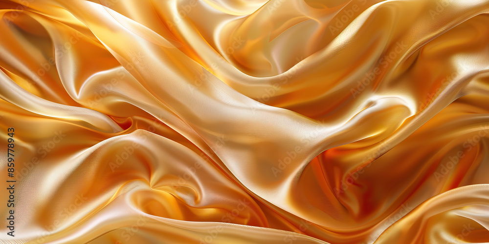 Obraz premium Antique Fabric: Close-Up Texture of Vintage Silk Fabric, showcasing Elegant Weaves and Timeless Beauty