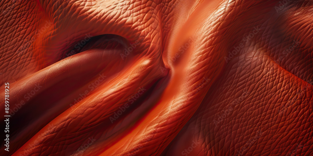 Leather Bound: Close-Up Texture of Fine Leather Material, depicting Soft Grain and Classic Appeal. Leather Bound: Close-Up Texture of Fine Leather Material, depicting Soft Grain and Classic Appeal.