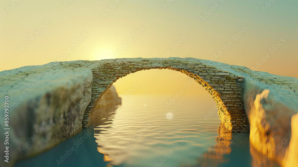 Peace is the bridge that connects hearts across divides: Picture a ...