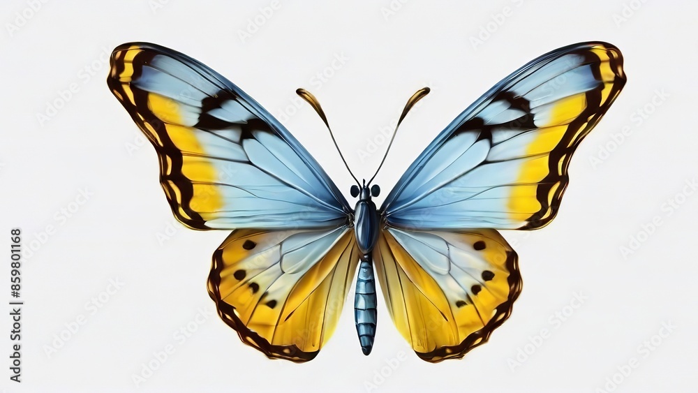 Obraz premium Beautiful Butterfly. Made with Generative AI Technology