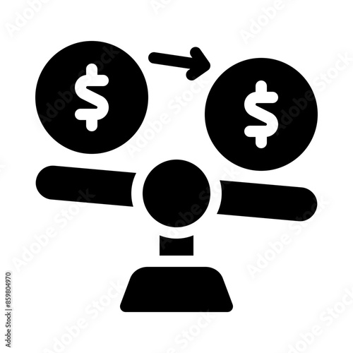 liquidity glyph icon