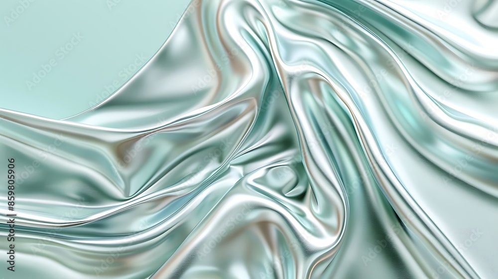A Elegant Curves: Classic Silver Frame Design A Elegant Curves: Classic Silver Frame Design
