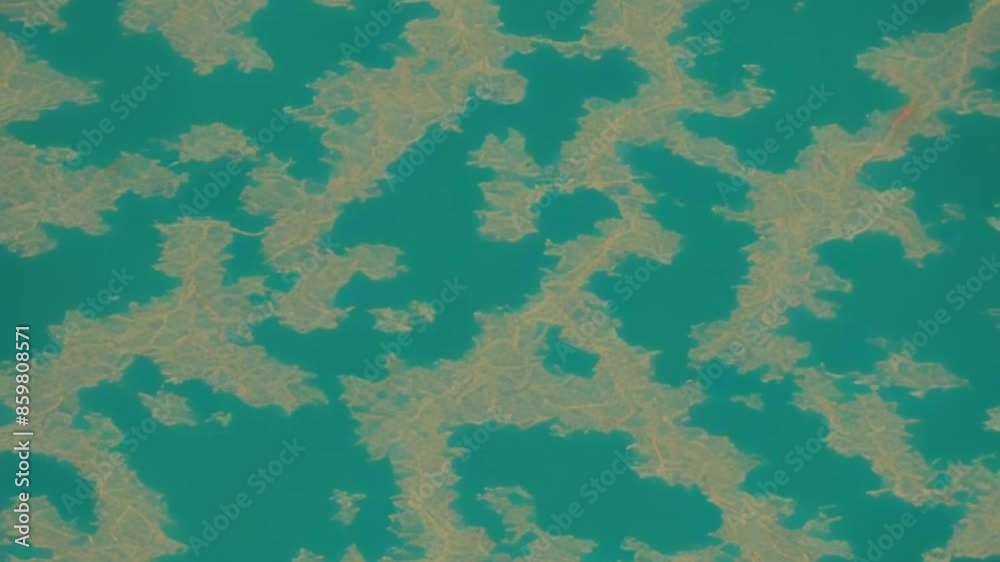 abstract turquoise marine lake, motion abstract turquoise marine lake, motion