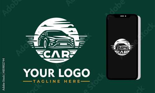 Car Vector Logo Unleash the Speed, Power, and Sleekness Embrace the Thrill of the Ride, Automotive Excellence, and Iconic Car Designs with the Enchanting Car Vector Logo