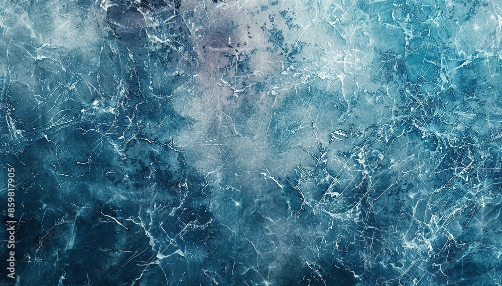 Fototapeta premium Abstract Blue and White Watercolor Texture
