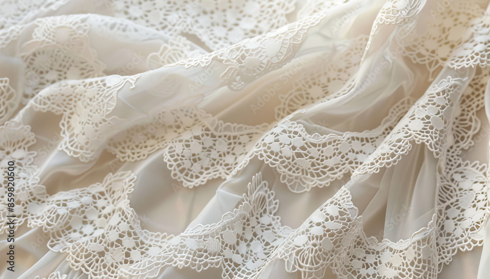 Lace is the intricate, ornate texture of timeless sophistication: Illustrate a close-up of lace, with its intricate and ornate texture symbolizing timeless sophistication and beauty Lace is the intricate, ornate texture of timeless sophistication: Illustrate a close-up of lace, with its intricate and ornate texture symbolizing timeless sophistication and beauty