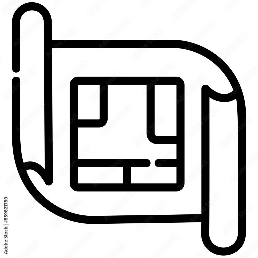 map outline icon map outline icon