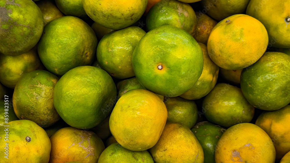 Oranges in the market for the background Oranges in the market for the background