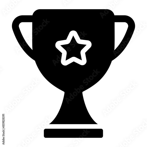 triumph glyph icon