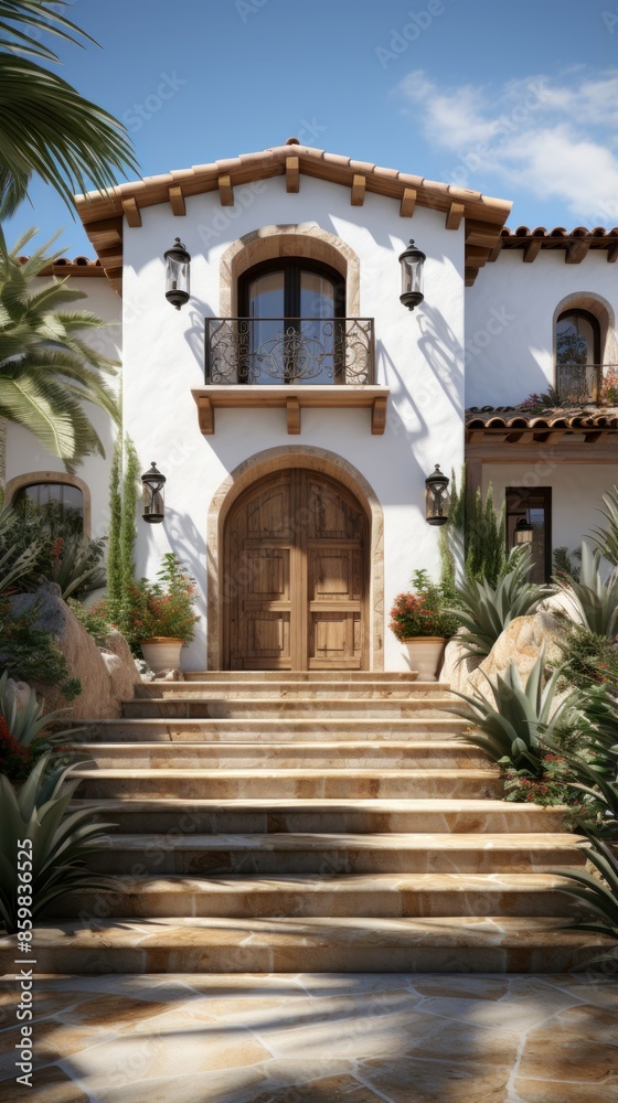 Fototapeta premium house on the beach