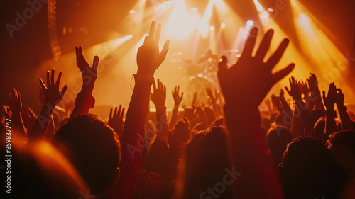 Crowd enjoys music concert