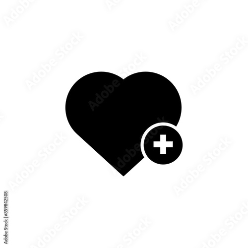 favorites vector icon. simple flat black illustration on white background..eps