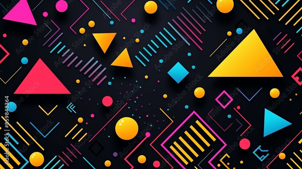 Geometric Background Geometric Background
