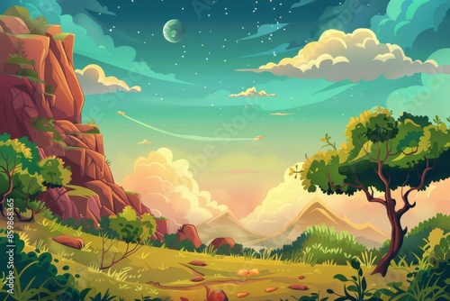 Visually appealing scenes for branding needs