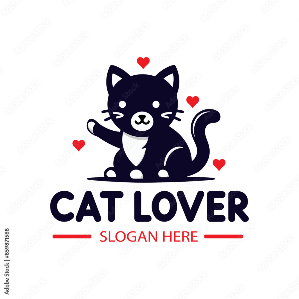 Cat logo and t-shirt design, any brand design, vector illustration file. Cat logo and t-shirt design, any brand design, vector illustration file.