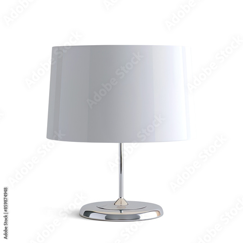 Contemporary Lampshade Isolated on Transparent Background 