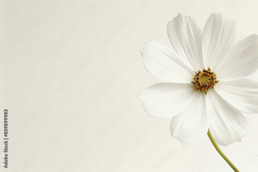 there is a white flower that is in a vase on a table there is a white flower that is in a vase on a table