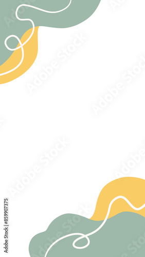 Abstract blob background, Modern blob business card design, thank you card, modern background for banner concept.